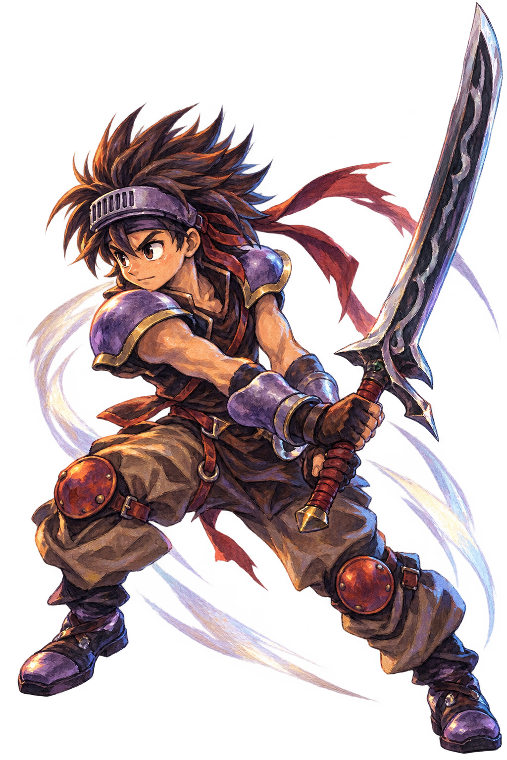 Sword-bearing Didga: The preserved sword-adventure design.